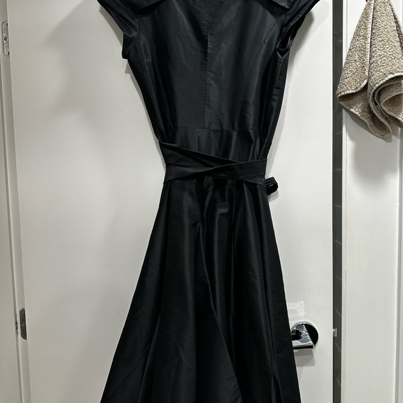 Diane Von Furstenberg Black Midi Dress - Picture 7 of 7
